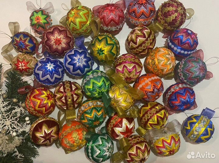 Новогодние игрушки ручной работы