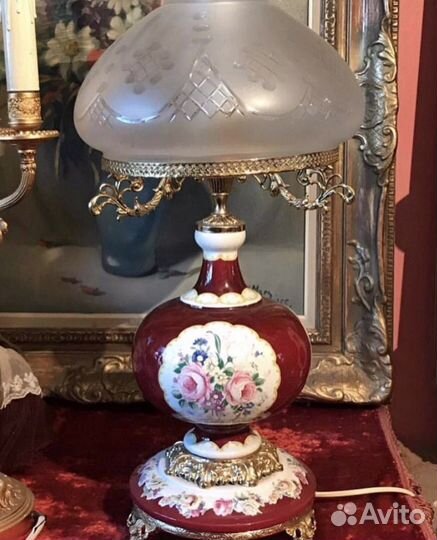 Уникальная старинная лампа из коллекции Жирандоль