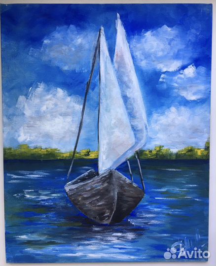 Картина Парусник