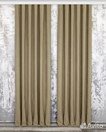 Комплект портьер канвас Эдем шторы занавески