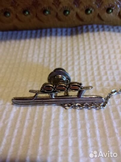 Заколка для галстука, винтаж