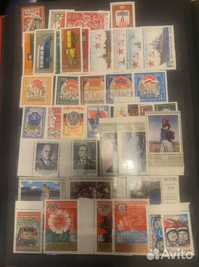 Почтовые марки СССР 1973-1977 года