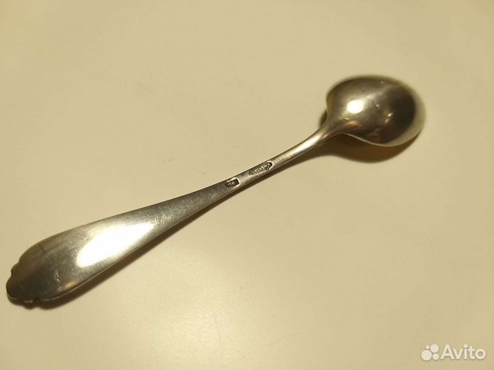 Ложка серебряная + позолота киев 1953