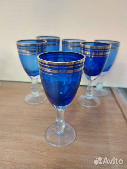 Рюмки СССР хрусталь и стекло