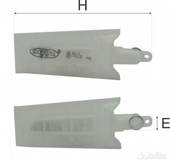 Фильтр-сетка топливный