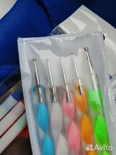 Кисти, дотсы для дизайна ногтей