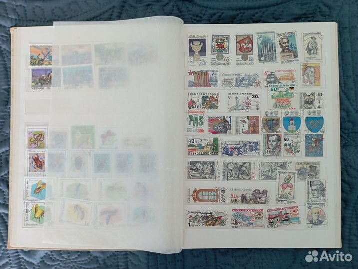 Марки. Почтовые марки СССР. Коллекция 1960-1990