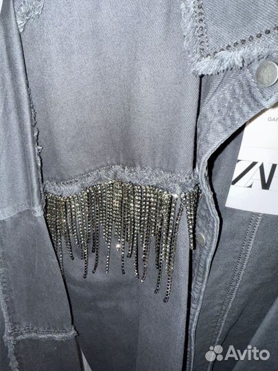 Джинсовая рубашка Zara