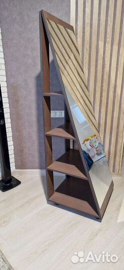 Зеркало напольное в полный рост бу на колёсиках