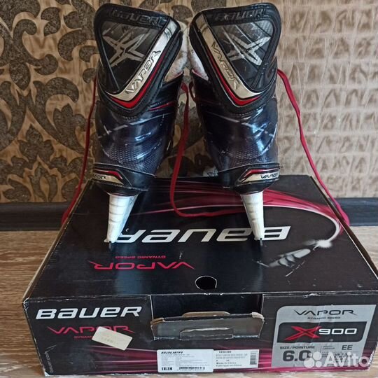 Хоккейные коньки Bauer Vapor x900 (6ee)