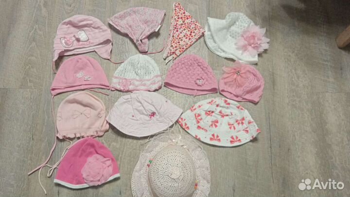 Головные уборы 6 мес-2 года