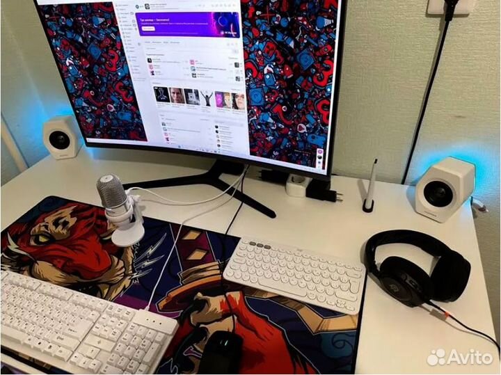 Беспроводная клавиатура Logitech k380 White