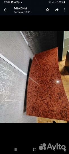 Письменный стол с тумбой