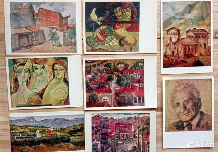 Грузия, 58 открыток 50-80 годы