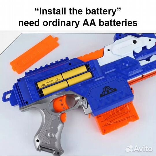 Игрушка автомат nerf