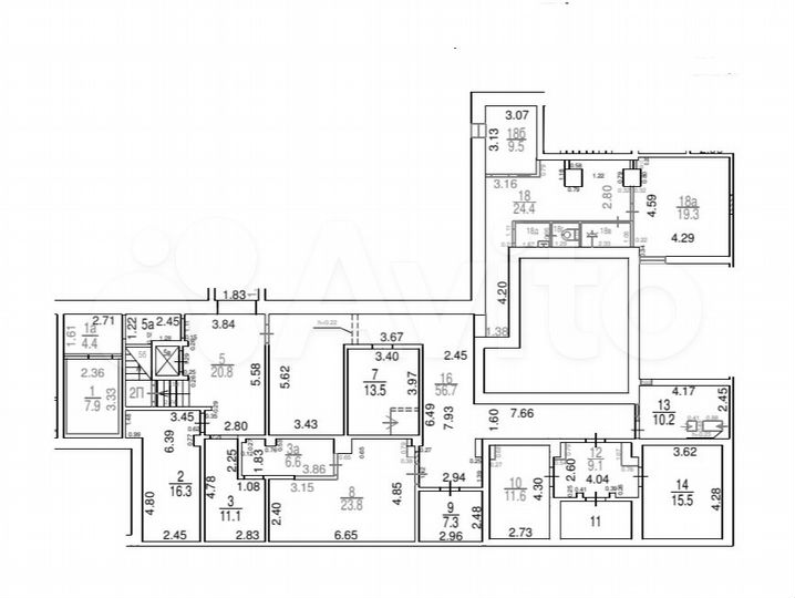Свободного назначения, 296.3 м²