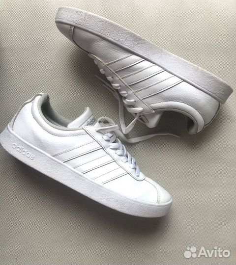 Кеды белые adidas sportswear vl court 2.0, 36