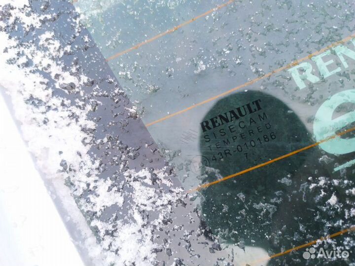 Стекло заднее Renault Logan 2 sedan 1.6 2018