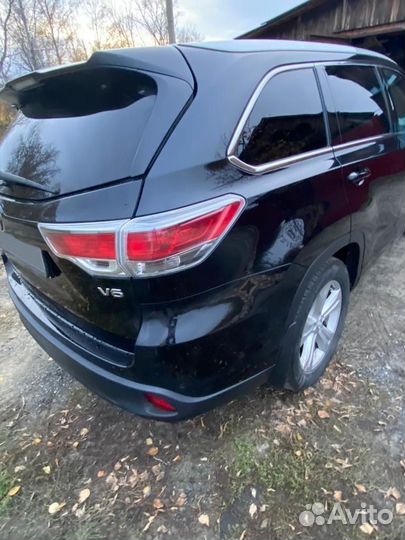 Toyota Highlander 3.5 AT, 2014, 210 000 км