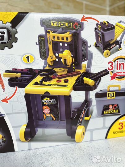 Новый набор детских инструментов