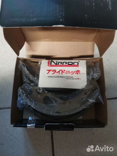 Колодки тормозные зад с абс, приора