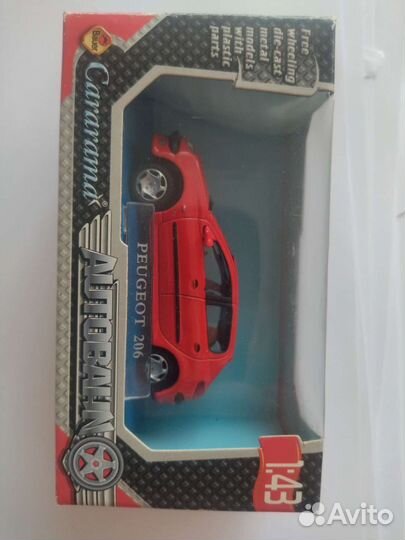 Модель автомобиля peugeot 206