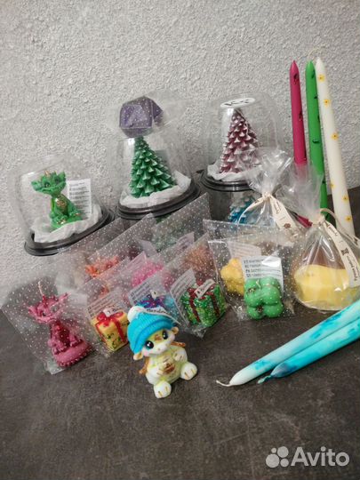 Свечи на новый год