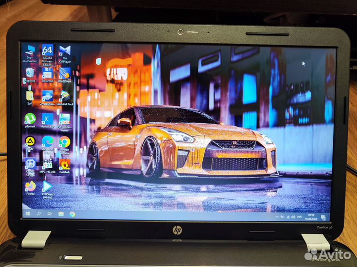 Ноутбук HP g6 (15.6, I3-2330M, 4 гб, 320 HDD)