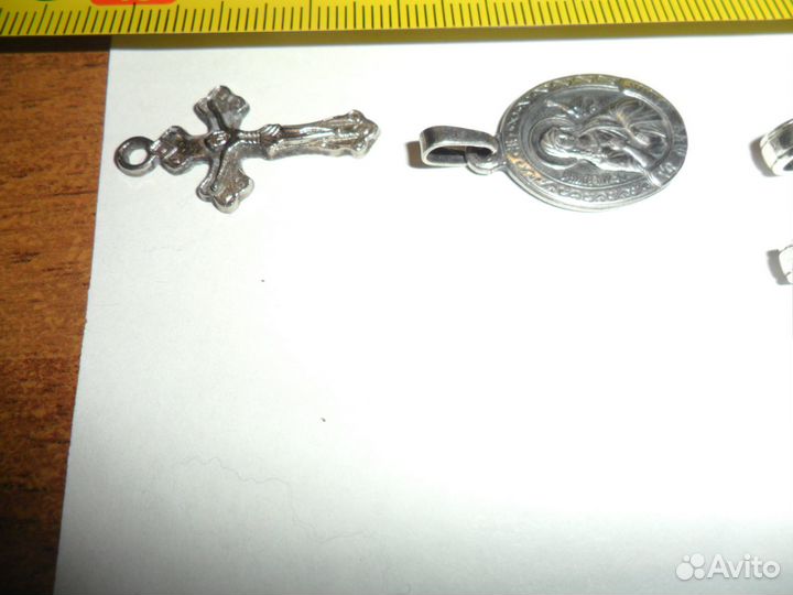 Образа, Крестики из серебра