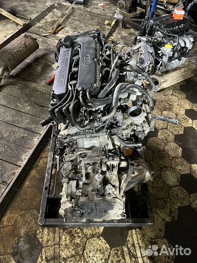 Двигатель kia spectra 1.6 S6D
