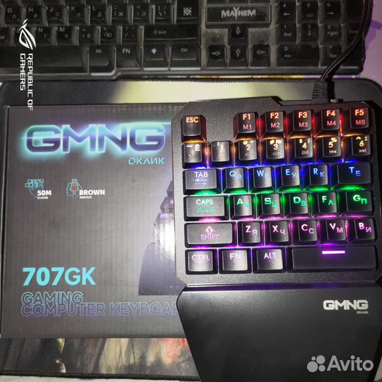 Механическая клавиатура oklick 707gk