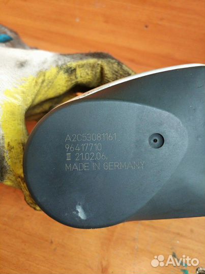 Заслонка дроссельная Шевроле Эпика 2,0 / 2,5