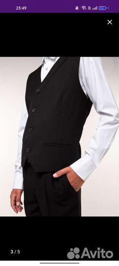 Жилет черный orby 164