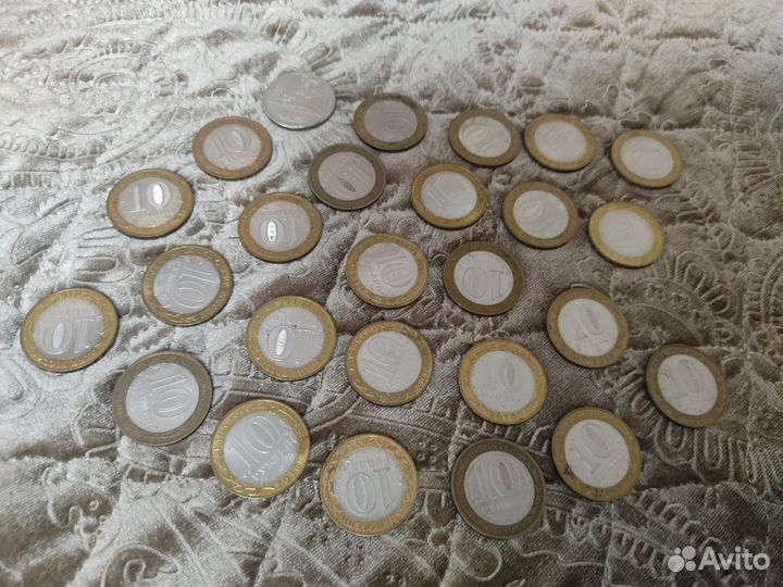 Коллекционный монеты 10р