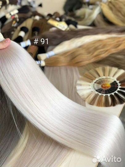 Холодный блонд волосы