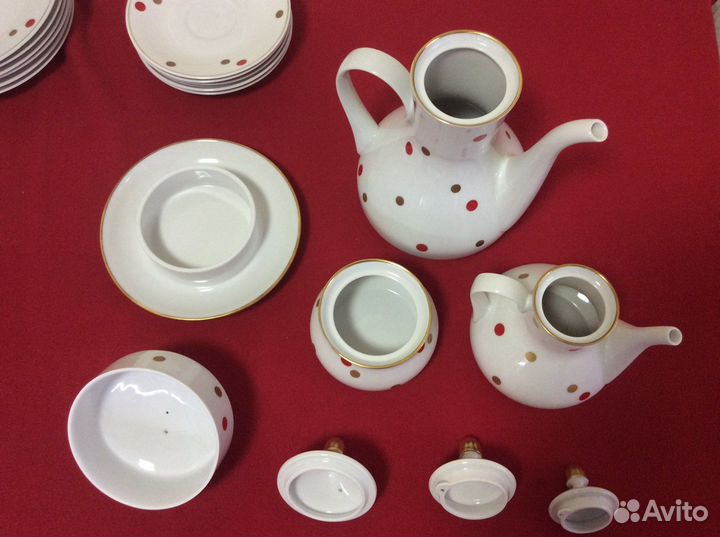 Чайный кофейный сервиз Weimar гдр