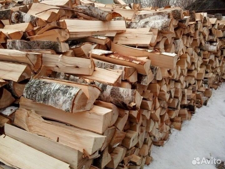 Дрова ольховые колотые