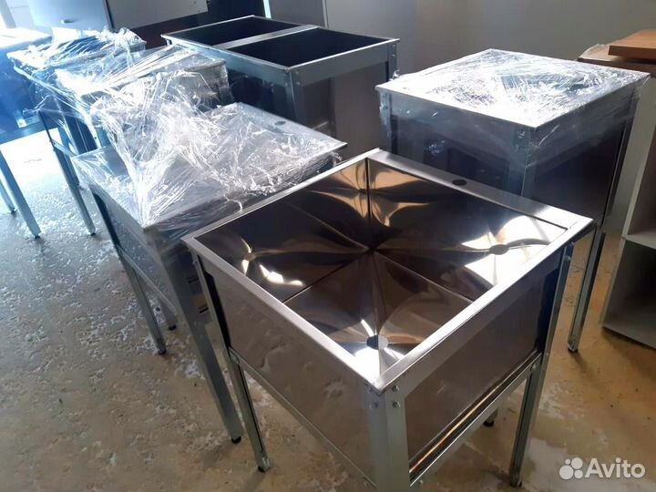 Мойки из нержавеющей стали, моечные ванны