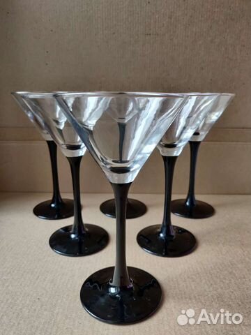 Фужеры бокалы для Мартини и коктейлей люминар