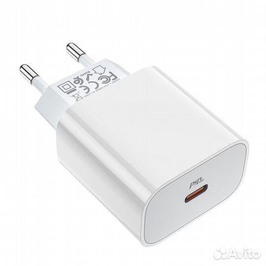 Зарядное устройство hoco C76A Speed USB-C, 3A
