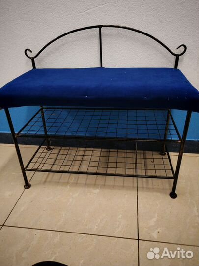 Обувница с мягким сиденьем