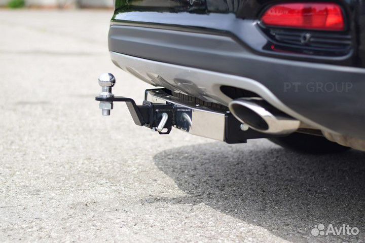 Фаркоп Kia sorento prime 2018 / Hyundai Santa Fe с