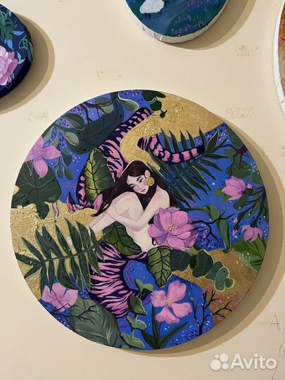 Интерьерные картины на холсте