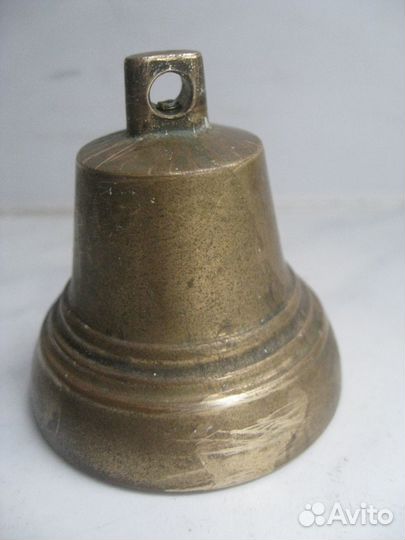 Колокольчик СССР бронза
