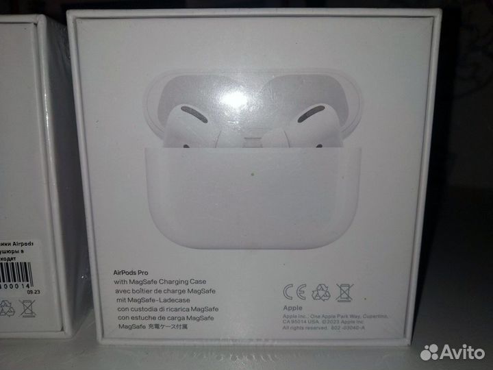 Беспроводные наушники pods Pro Ceramic White Новые