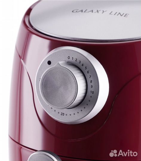 Аэрогриль Galaxy Line GL2522 1100 Вт красный