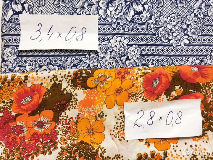 Ткани ссср. Хлопок, миткаль, шёлк и другие