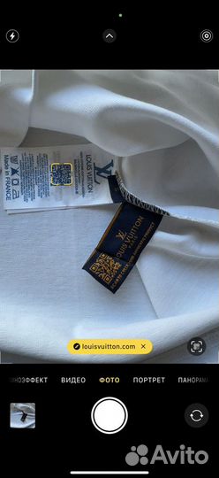 Футболка Louis Vuitton синяя S M L XL XXL