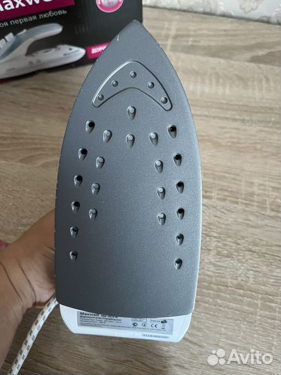 Утюг дорожный maxwel новый