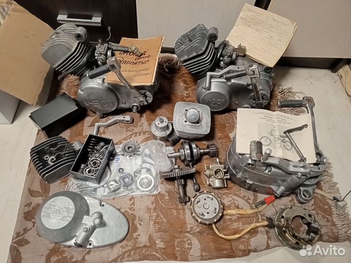 Двигатель мопеда в501 Карпаты Дельта СССР